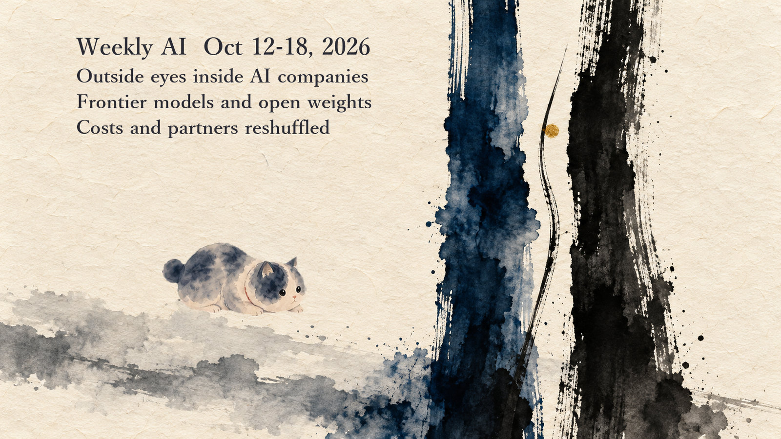 Weekly AI ｜ Oct 12-18 — Outside eyes inside the AI labs, as frontier models and open weights arrived together